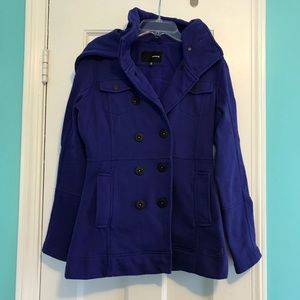 Hurley button up cotton pea coat